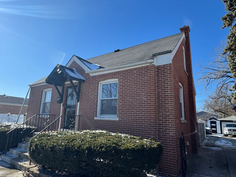 Brick bungalow in Chicago area